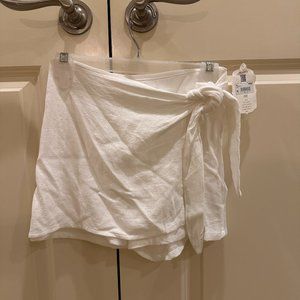 Altar'd State White Wrap Skort